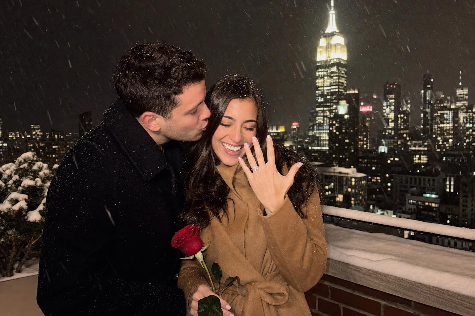 Snowy Rooftop - Winter proposals package in New York