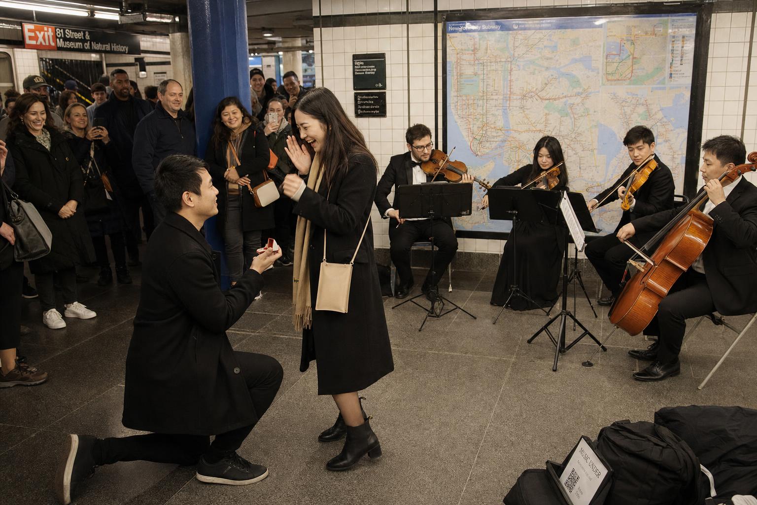 Subway Symphony - Interactive proposals package in New York