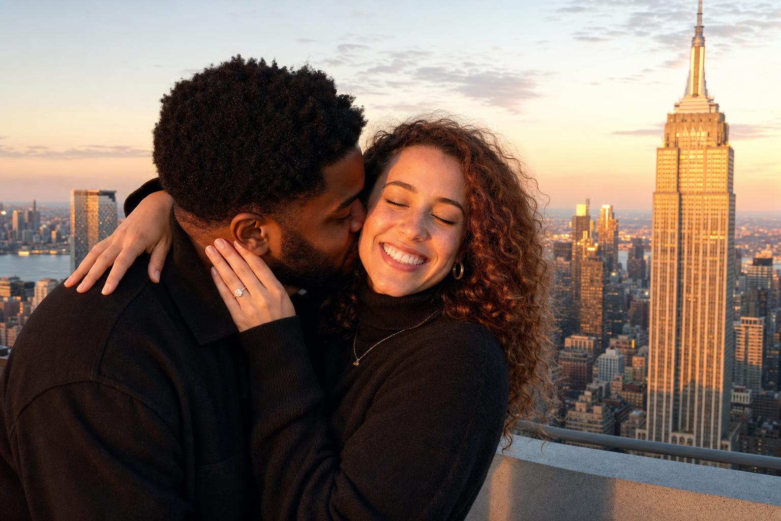In Greenwich Village - marriage proposal in New York