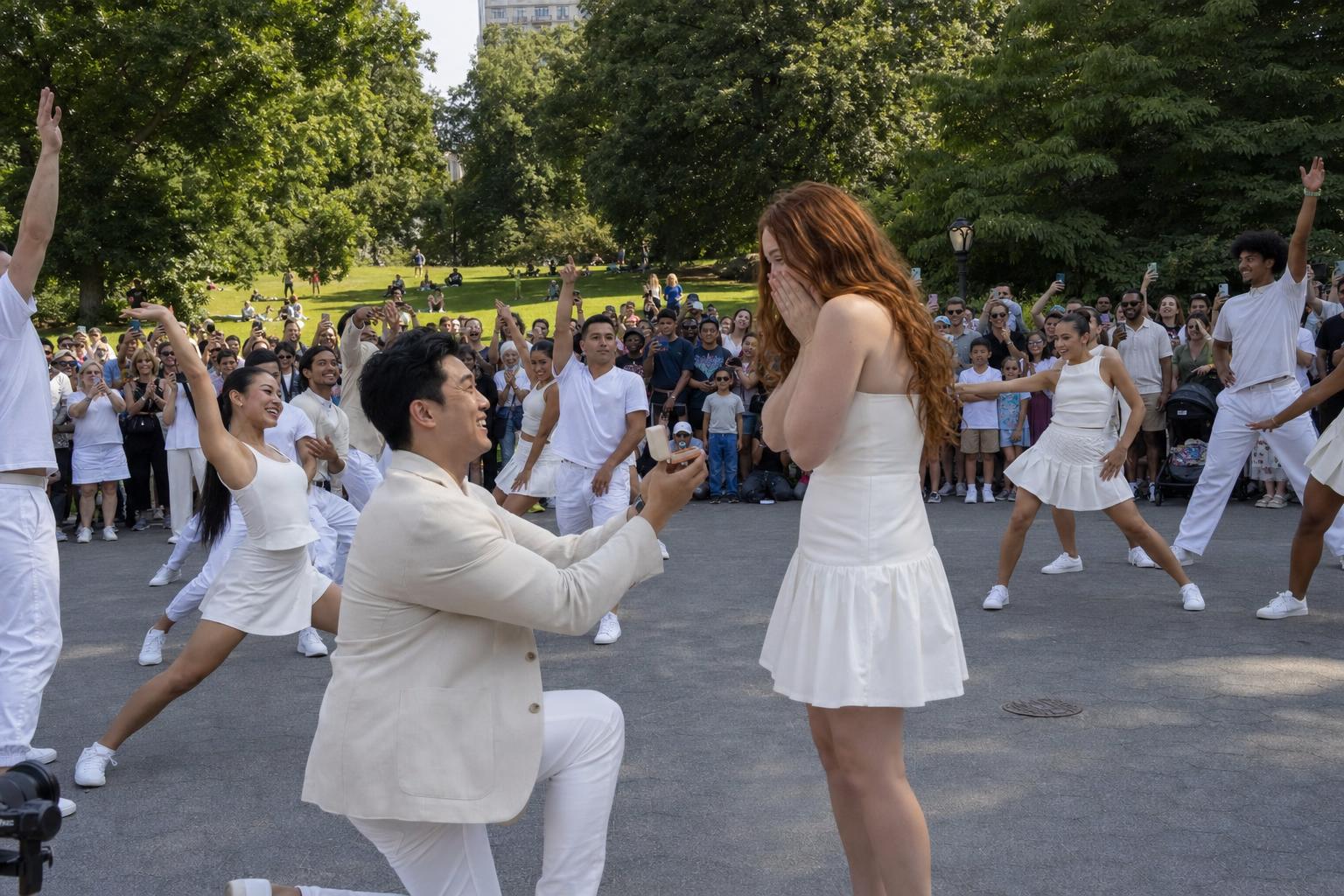 Interactive - marriage proposal in New York