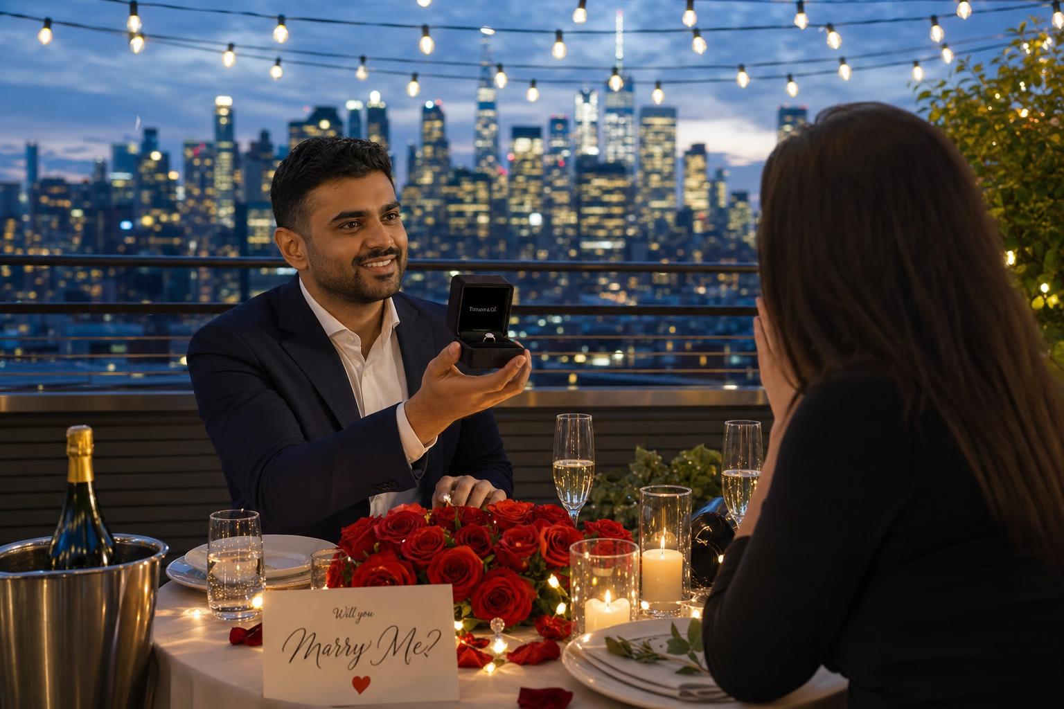 Private - marriage proposal in New York