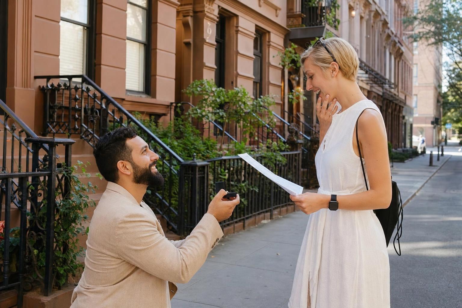 Atypical - marriage proposal in New York